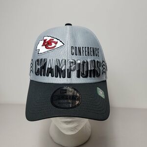 Kansas City Chiefs Adult's New Era 2022 Conference Champions 9FORTY Cap LV5